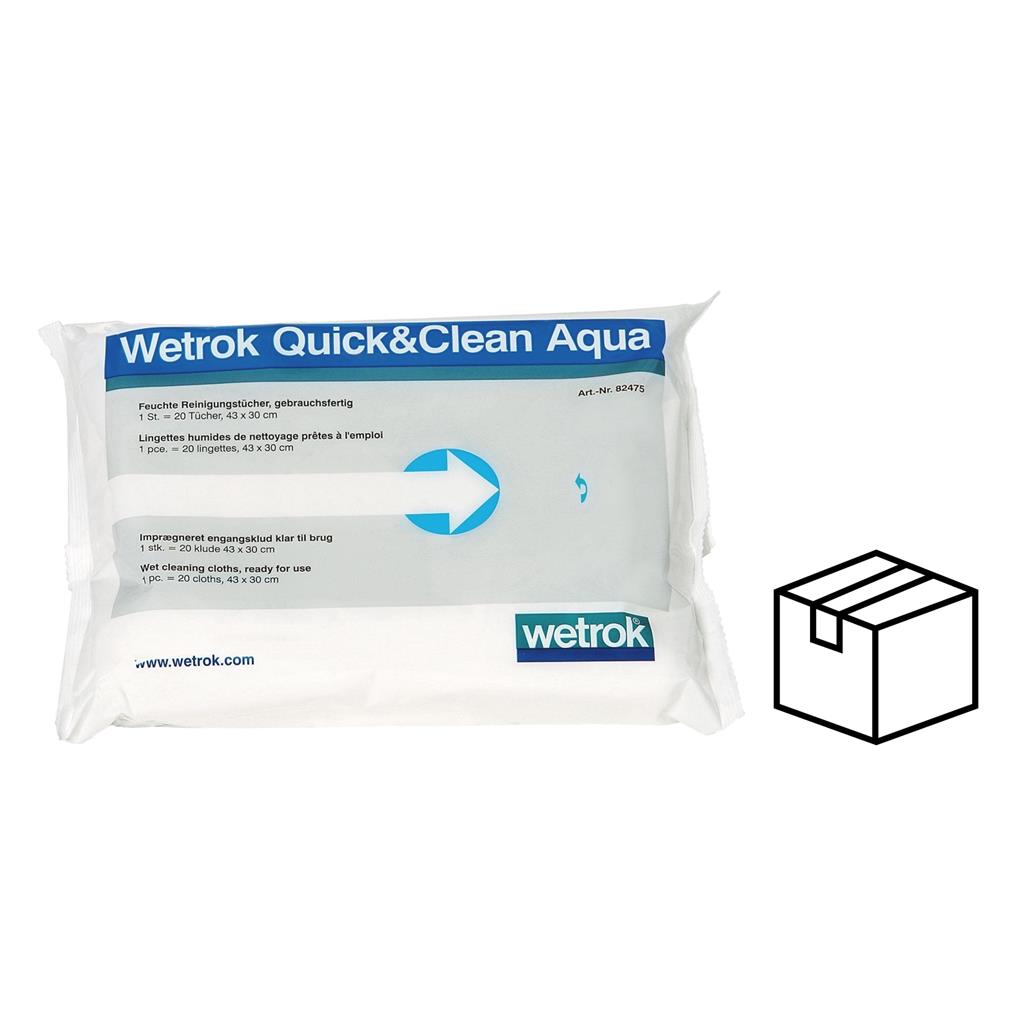 Quick&Clean Aqua, 43x30, Kar. = 16 Pack